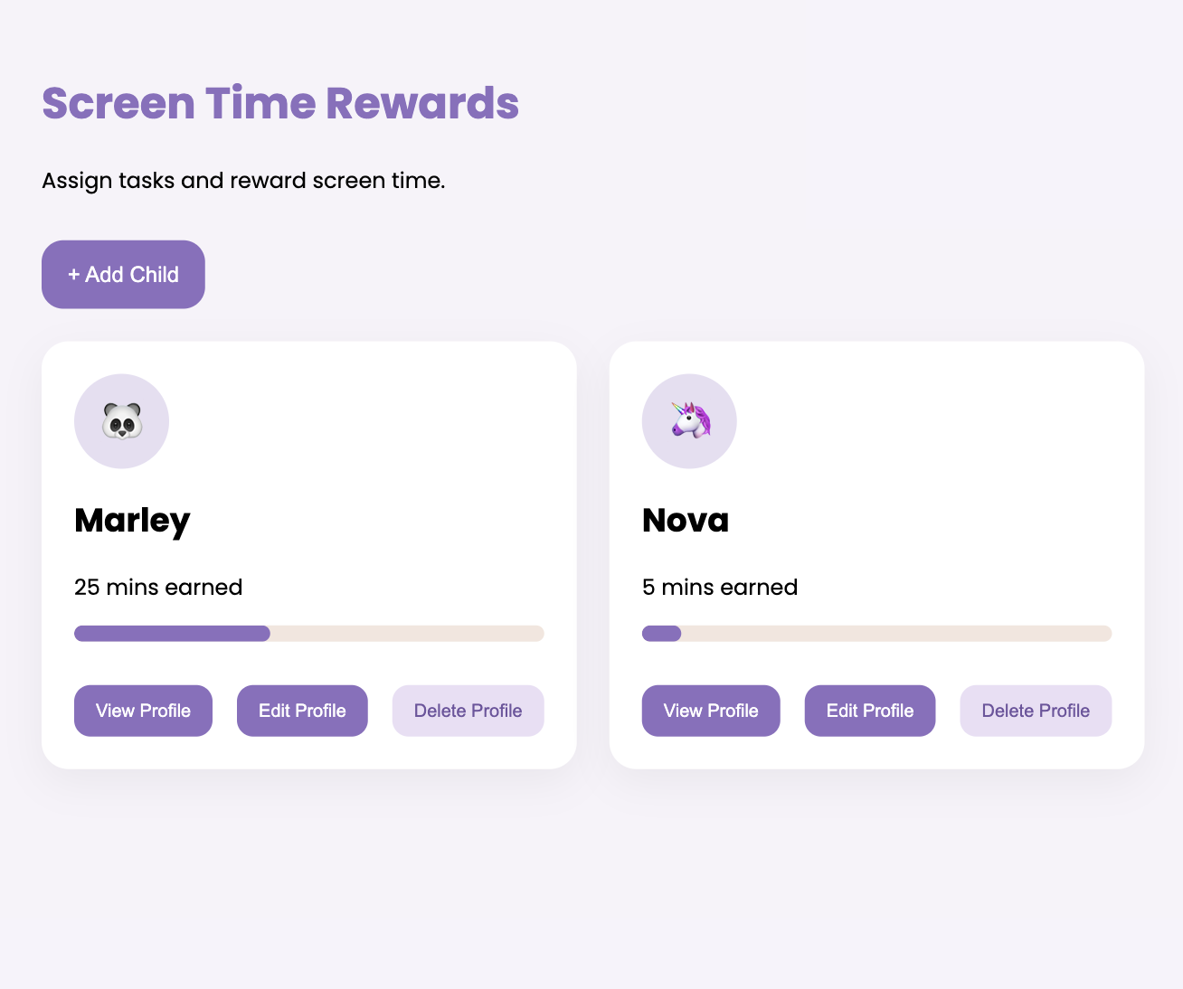 Screen Time Rewards